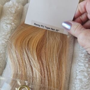 Blonde Tape Hair Extensions